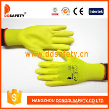 13 Gauge Yellow Liner Knit Wrist Construction Cheap Safety Work Gloves